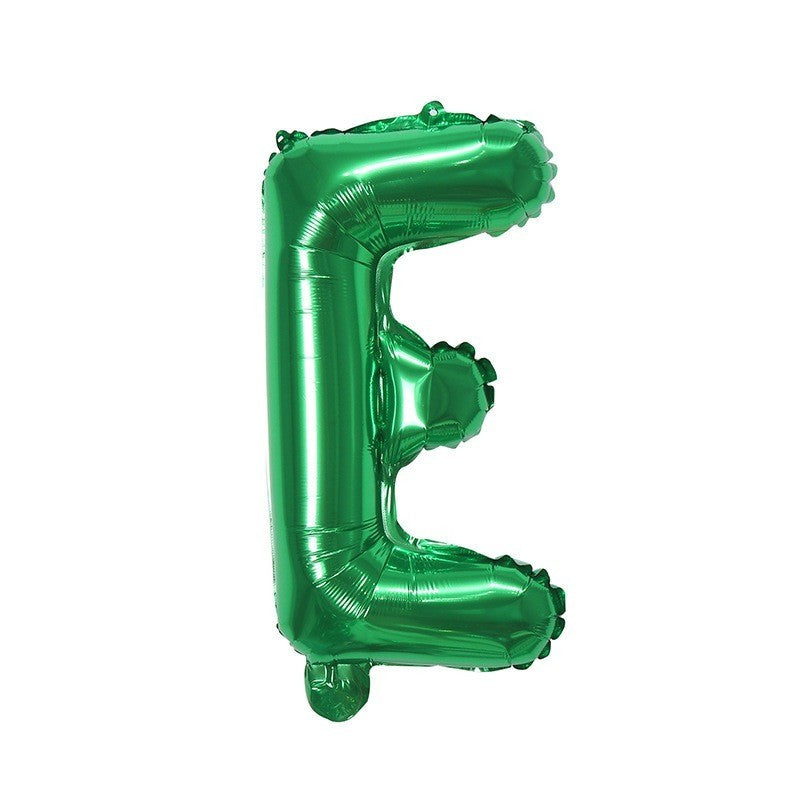 【16 inch】GREEN ABC & Numbers