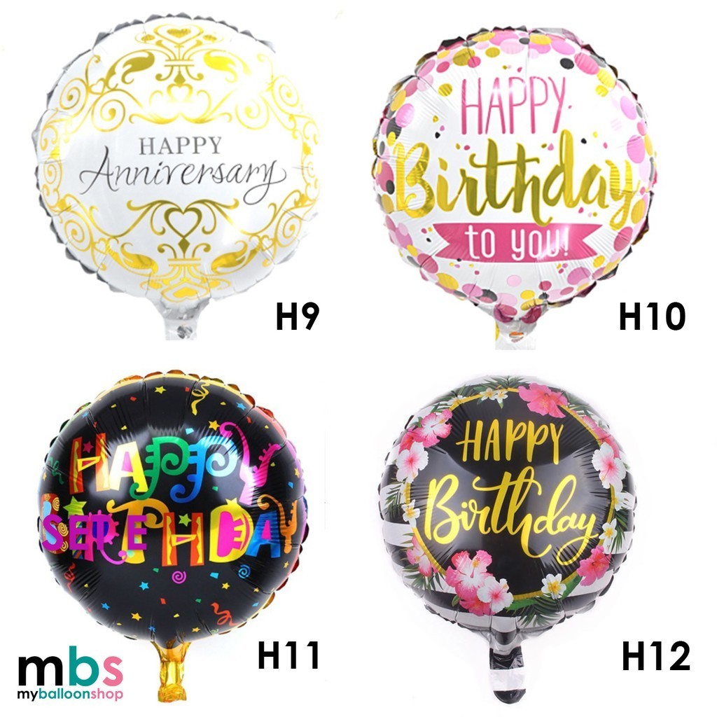 【18 inch】Happy Birthday
