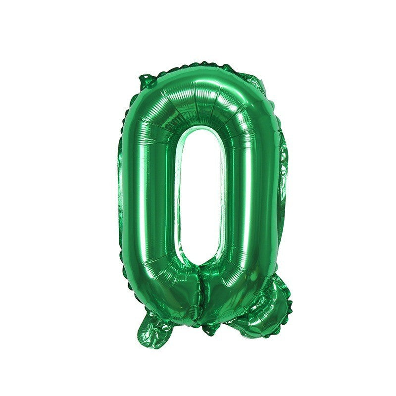 【16 inch】GREEN ABC & Numbers