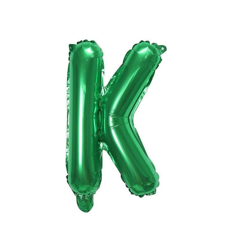 【16 inch】GREEN ABC & Numbers