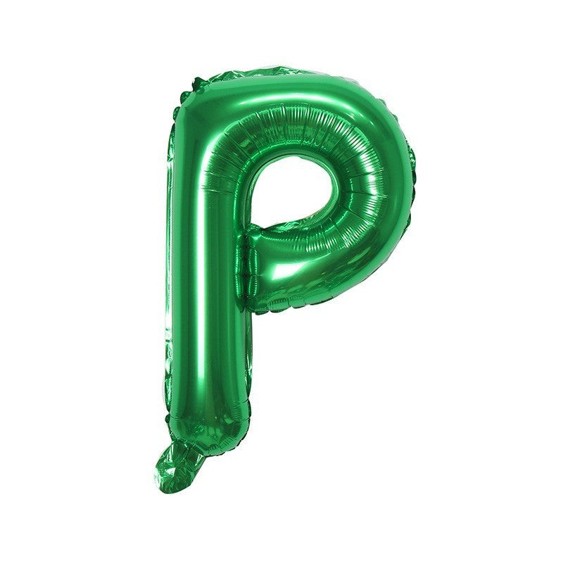【16 inch】GREEN ABC & Numbers