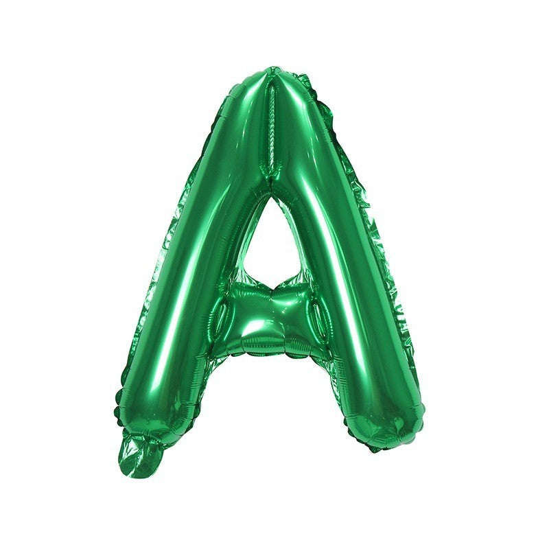 【16 inch】GREEN ABC & Numbers