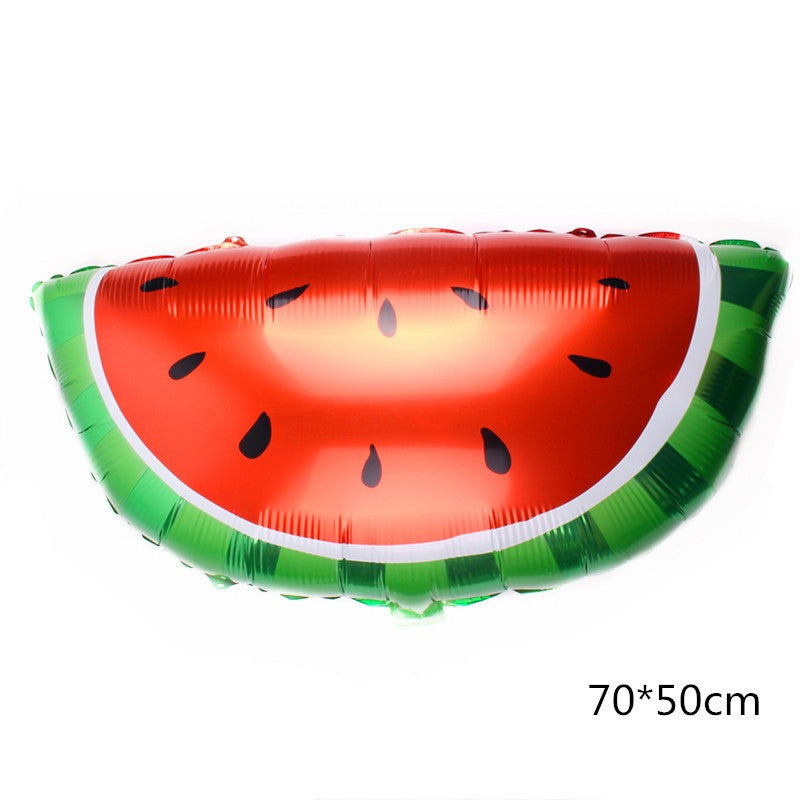 Vegetables Fruit Food Pineapple Foil Balloons Decorations