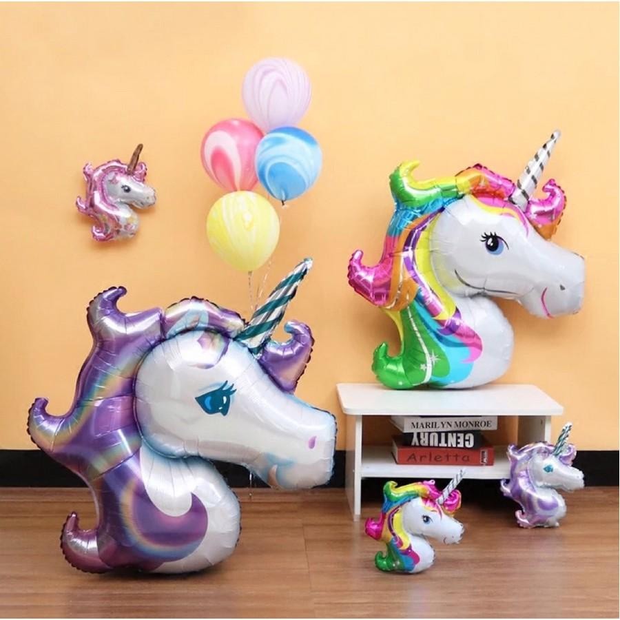 Unicorn Head Balloons